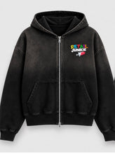 Load image into Gallery viewer, Retail Junkie™ Sneaker Anatomy Vintage Zip-Up Hoodie 🏁🔥
