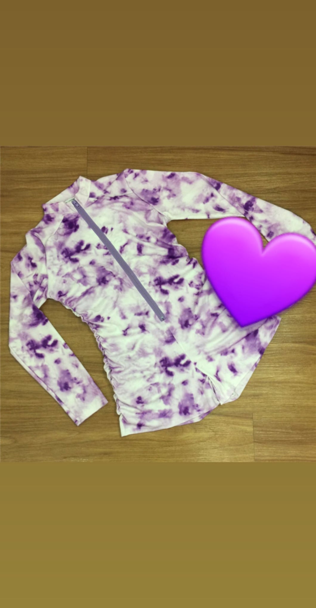 Purple jumpsuit